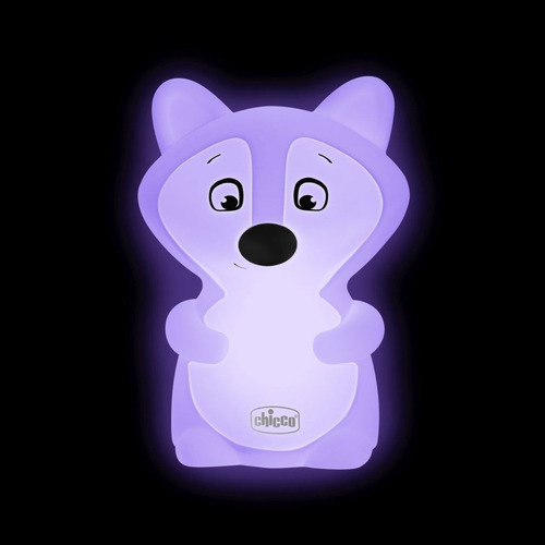 Imagen 5 de 8 de Lampara Luz Noche Chicco Bebe Junior Velador Sweet Fox Led