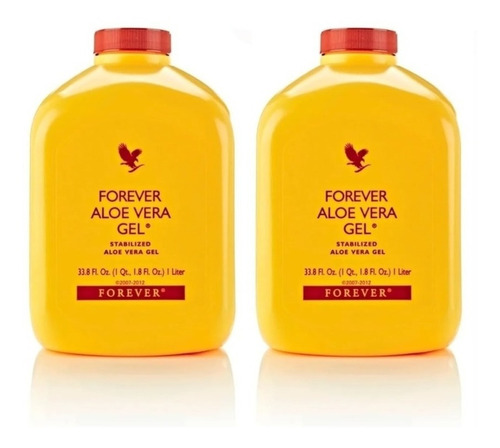 Kit 2 Aloe Vera Gel Forever Detox Natural 41
