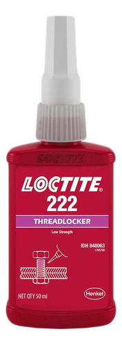 Henkel Loctite 222 - Adhesivo De Rosca  Baja Resistencia  F 