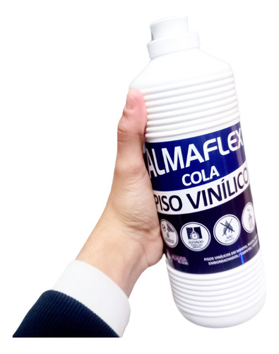 Cola Para Piso Vinilico Almaflex 1kg Aderência Perfeita + Nf