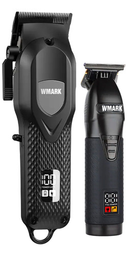 Kit 2 Maquina De Cabelo Wmark Ng 119 E Ng 318 Digital