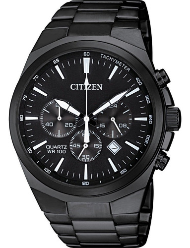 Citizen 61051 An8175-55e Hombre Chrono *watchsalas* Full Color del fondo Negro 61051