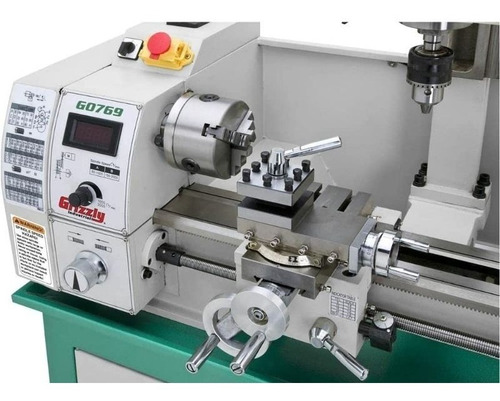 Torno Fresadora Velocidad Variable 8 X 16 PuLG Grizzly G0769