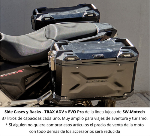 Honda Nc 750xd (transmisión Automática) + Muchos Accesorios
