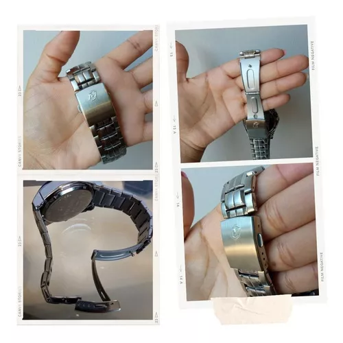 Relógio Masculino Magnum Original Prova D´agua Prata Azul