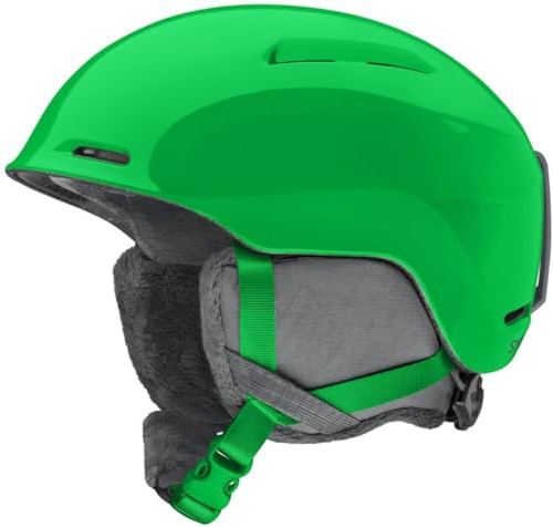Smith Youth Unisex Glide Jr. Snow Sport Helmet - Slime Peru