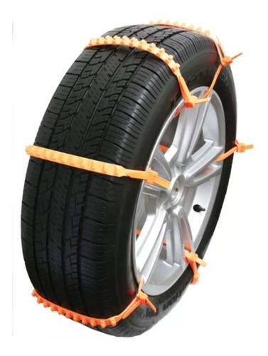 Imagen 3 de 8 de Cadenas Para Nieve Barro Auto Precinto Plastico Emergencia