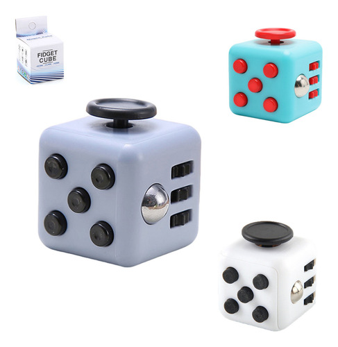 Fidget Juguetes Ser Adecuado Para La Ansiedad 6 En1 Color Gris