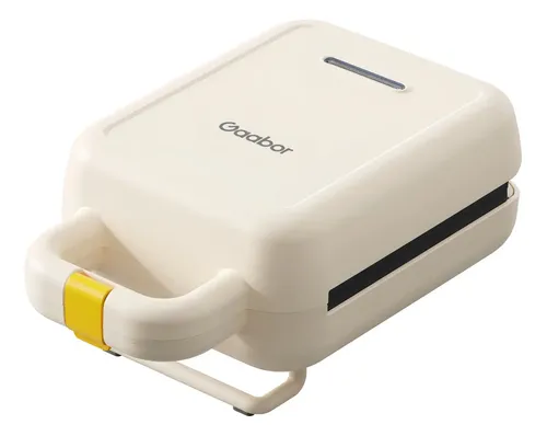 Mini Sanduicheira Elétrica Grill Gaabor Antiaderente 600w Cor Bra...