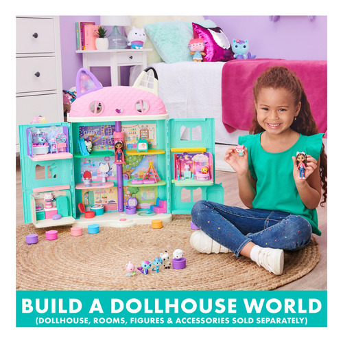 Set De Regalo De 7 Figuras De Juguete Gabbys Dollhouse Delux