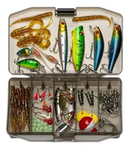 Comprar Juego De Aparejos De Pesca De 80 Uds., Kit De Señuelos De