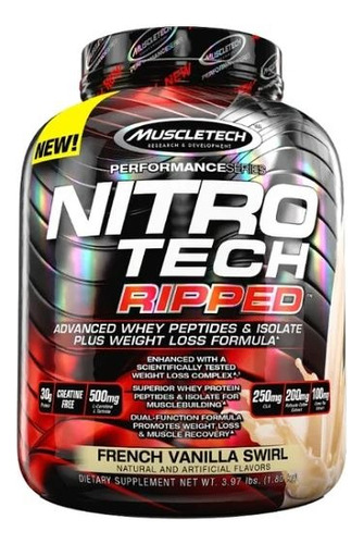 Nitro Tech Ripped 4l Muscletech - L a $89500