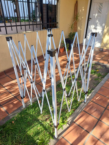 Gazebo 3x3 Verde Oscuro Verde Oscuro (Usado)