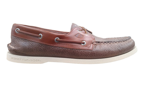 Zapatos Sperry A/o 2-eye Cross Lace Cafe Hombre Sts13086