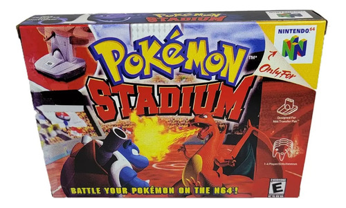 Pokemon Stadium N64 Estándar Físico Nuevo