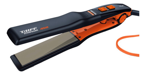 Planchita de pelo Taiff Diamante Titanium 450 naranja 110V/220V