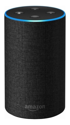 Amazon Echo 2nd Gen con asistente virtual Alexa charcoal fabric 110V/240V