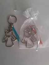 Comprar Souvenir Llaveros Angelito Comunión Bautismo X 10 C\u002Fbolsitas