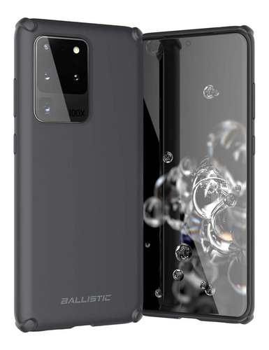 . Funda Ballistic Soft Para Samsung S20 Ultra Negro