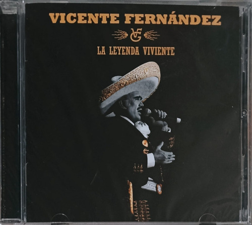 Vicente Fernández - La Leyenda Viviente - Cd Disco - Nuevo