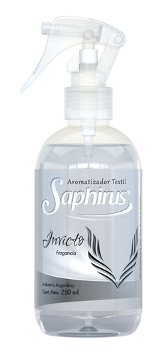 Fragancia Saphirus Aromatizador Ropa Textil 250ml