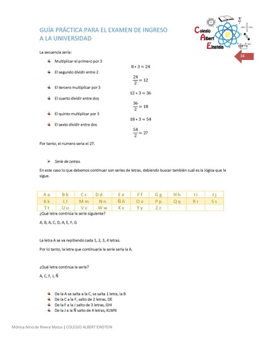 Guía Resuelta De Exbach Para Entrar A La Universidad