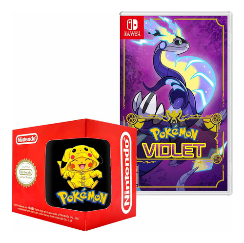 Pokemon Violet Nintendo Switch Y Taza 1