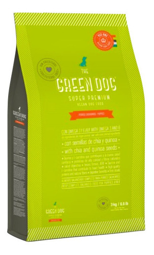 The Green Dog Alimento Vegano Para Perros 10kg Cachorro
