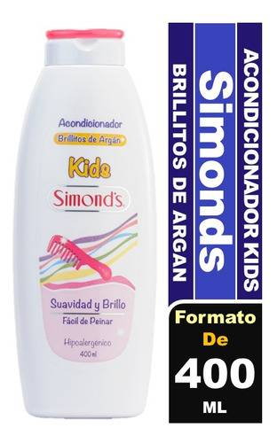 Simond's Kids Acondicionador Brillitos De Argán 400 Ml