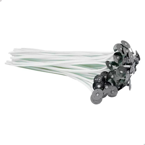 Kit De 100 Mechas De Algodón Para Velas Con Bombillas De 10