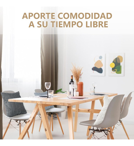 Almohada (4 Pcs), 45x45cm Cremallera Invisible Fundas De