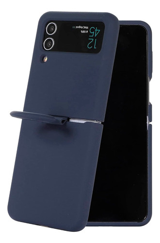 Funda Silicona Anillo Compatible Con Samsung Galaxy Flip 4