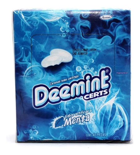 Deemint Caramelo 2 Pastillas Menta 40/2 Pz