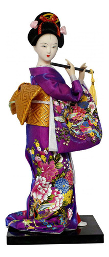 Boneca Geisha Japonesa Asiática, Boneca Oriental Estilo Eu