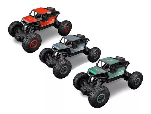 Carrinho Controle Remoto Grande Recarregavel Off Road 1/16