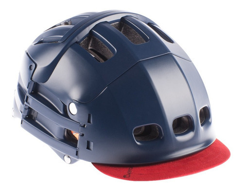 Visera Para Casco Plegable Overade Plixi Fit Color Rojo Talla UNITALLA