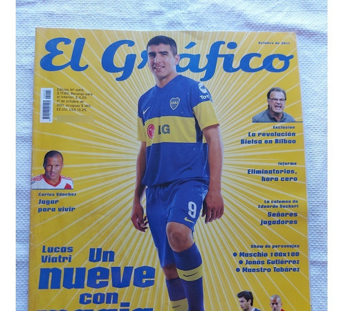 El Grafico Nº 4415 Octubre 2011 Poster Doble Veron Y Pastore