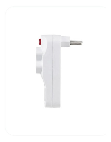 Imagem 4 de 5 de Adaptador De 2 Tomadas E 2 Usb- Eac 1002