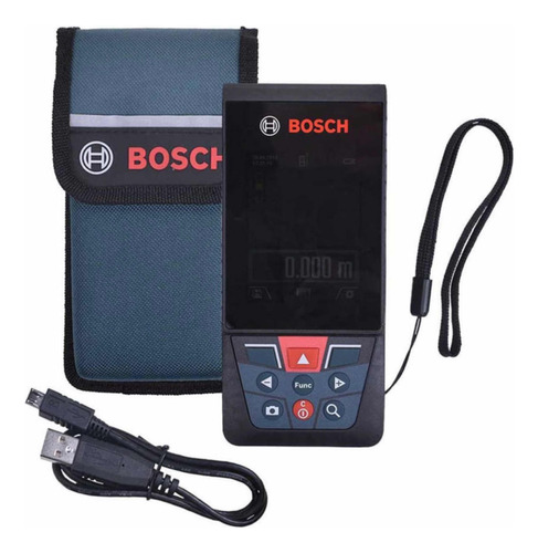 Medidor De Distância À Laser Glm 120 C Com Câmera Bosch