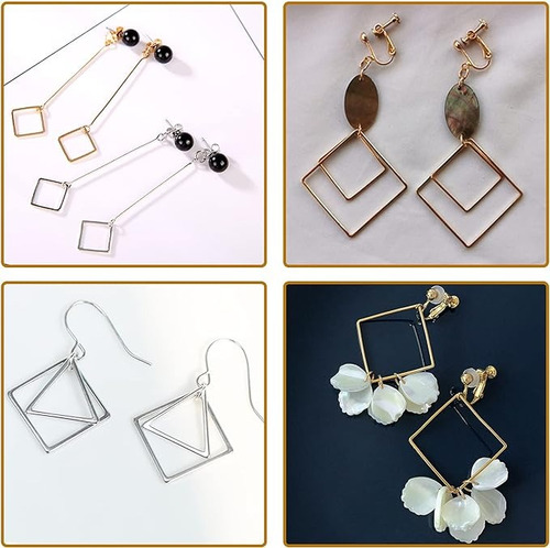 Bisuteria Para Hacer Aretes Aros Modernos Para Manualidades