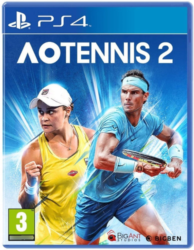 AO Tennis 2  Standard Edition Bigben Interactive PS4 Físico