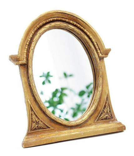Espejo De Pared Decorativo Con Marco De Resina Antiguo De 8,