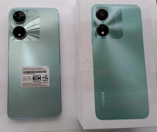 Celular Honor X5 Plus Memo 128gb, En Caja Protector De Rega Azul Acero (Usado)