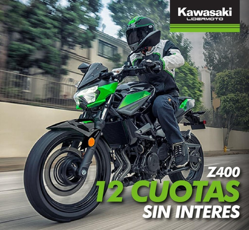 Imagen 2 de 25 de Kawasaki Z400 - Z 400 Lidermoto Colores Disponibles!