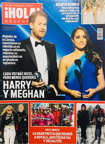 Revista Hola Argentina # 590 Harry Megan