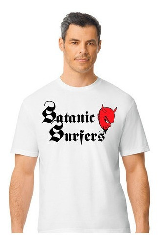 Satanic Surfers - Logo - Punk Rock - Polera - Cyco Records