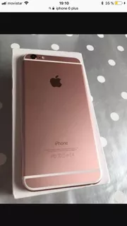 Vendo iPhone 6 Plus Desbloqueado Rosado Único Dueño