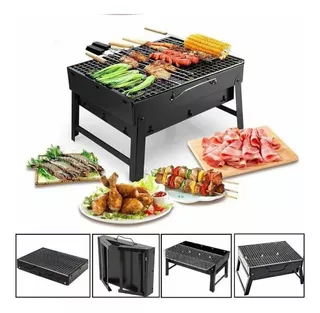 Mini Parrilla Bbq Maletin Portatil