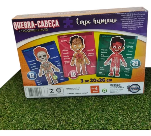 Quebra Cabeça Unicórnios - Toia Brinquedos