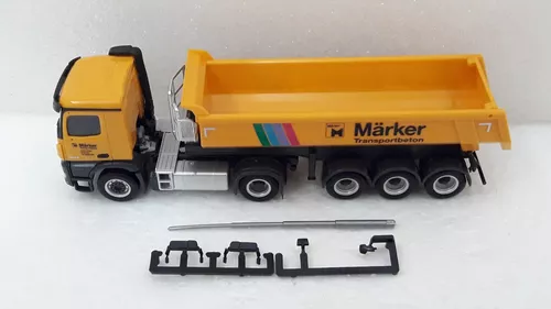 Mercedes Benz Arocs 1843 Carreta Caçamba - Herpa - 1/87